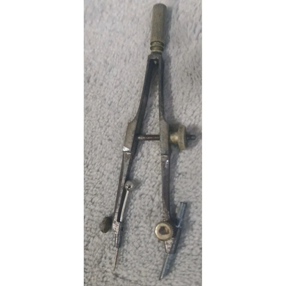 Vintage Compass Drafting Drawing Tool 3 1/4